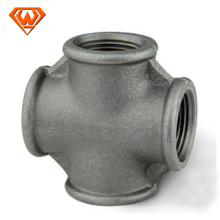 180 cross head female ductile iron pipe fitting